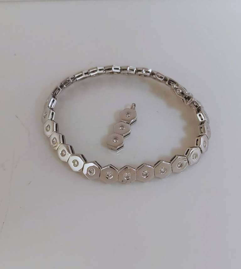 Pulsera transformar un trozo en colgante
