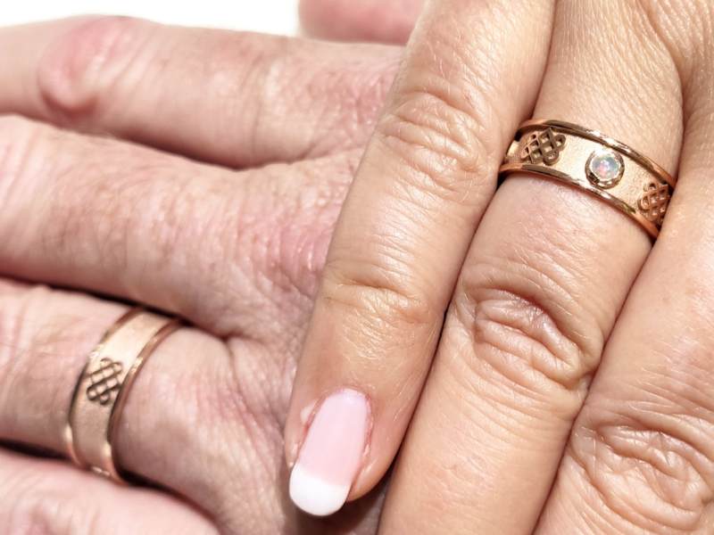 Alianza personalizada símbolo celta