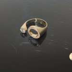 Anillo circulo de diamantes JC