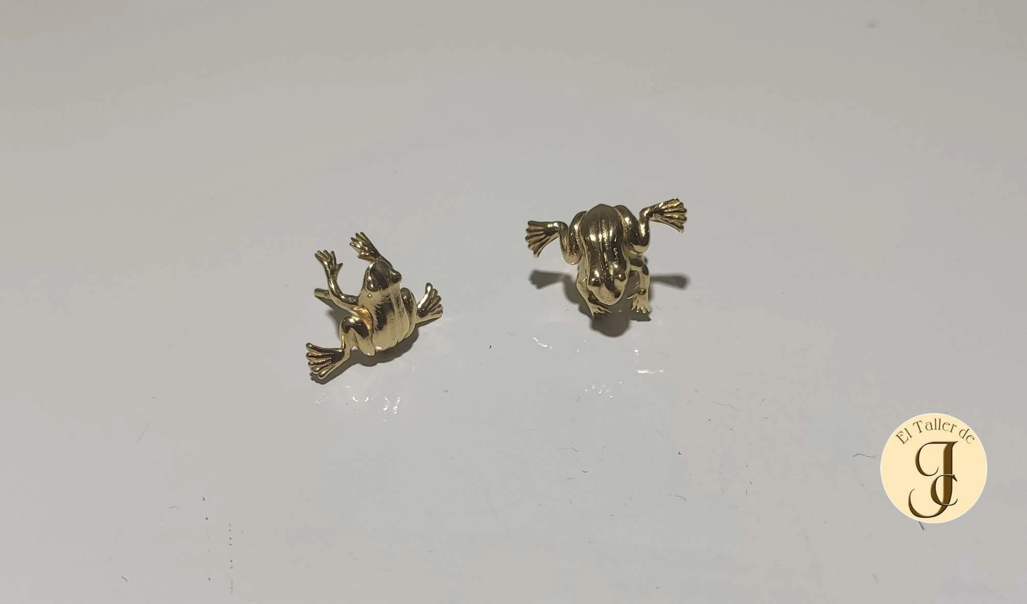 Pendientes ranas oro 18K