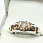 Solitario con diamante